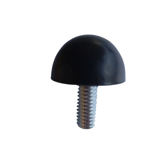 Rubber Dome End Cap with Thread