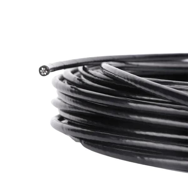 Replacement Gym Cable - Commercial Grade - Black TPU Coated - Per Meter - Jaguar Fitness